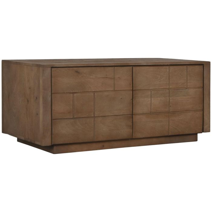 Mesa de Centro Home ESPRIT Natural 110 X 50 X 46 cm