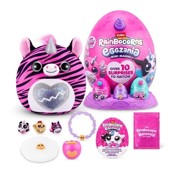 Zuru ZUR1731022239911 Peluches sorpresa Eggzania Mini Surprise S1 - Descubre 10 sorpresas, colecciona 6 modelos surtidos. Suave. 5 Zuru ZUR1731022239911 Peluches sorpresa Eggzania Mini Surprise S1 - Descubre 10 sorpresas, colecciona 6 modelos surtidos. Suave. 5