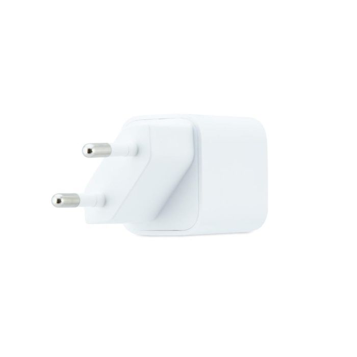 COOLBOX CARGADOR GAN 20W USB-C/USB-A PARED 2 COOLBOX CARGADOR GAN 20W USB-C/USB-A PARED 2
