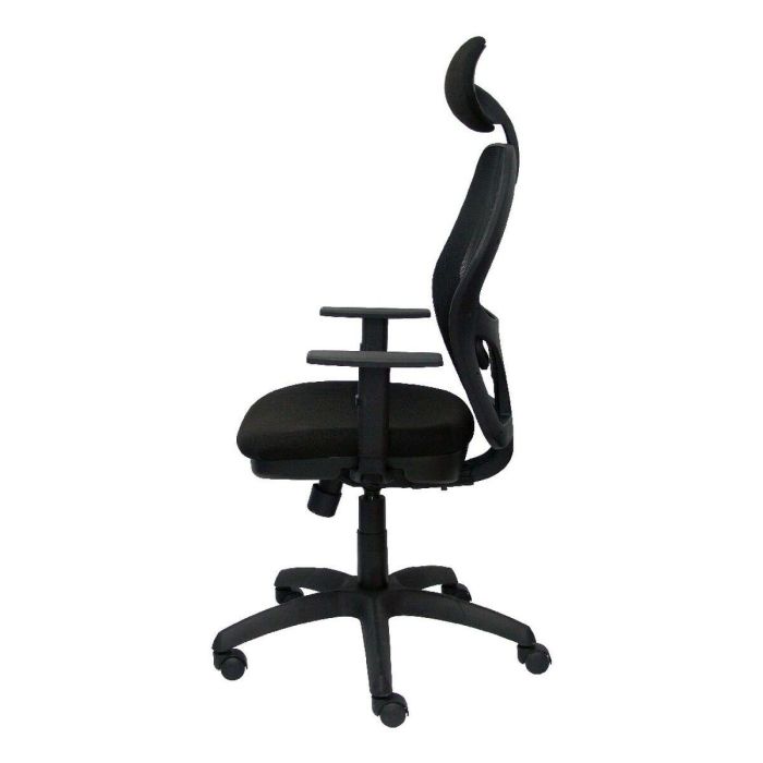 Silla de Oficina con Cabecero Jorquera Piqueras y Crespo I840CTK Negro 4 Silla de Oficina con Cabecero Jorquera Piqueras y Crespo I840CTK Negro 4
