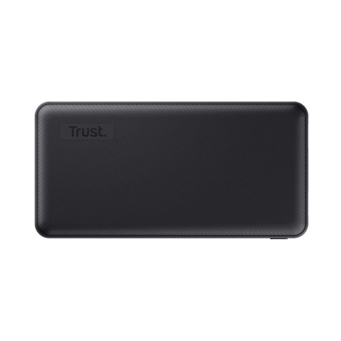 Trust 24676 Batería Externa Powerbank Primo ECO 20000mAh 15W Negra con 3 Puertos USB-A y USB-C, Carga Rápida