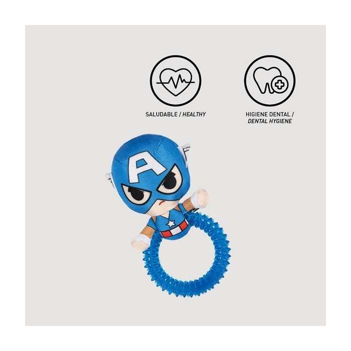 Cerdá Mordedor para Perro Avengers Capitán América Azul 7 x 10 x 20 cm 5 Cerdá Mordedor para Perro Avengers Capitán América Azul 7 x 10 x 20 cm 5