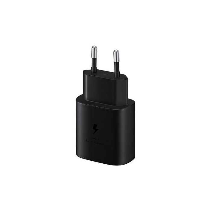 SAMSUNG EP-TA800 Cargador Rápido 25W USB-C Negro (Adaptador de Corriente)