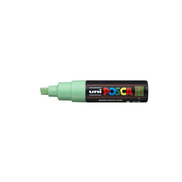 POSCA Marcador PC-8K Punta Biselada 8.0 mm No Permanente Verde Claro