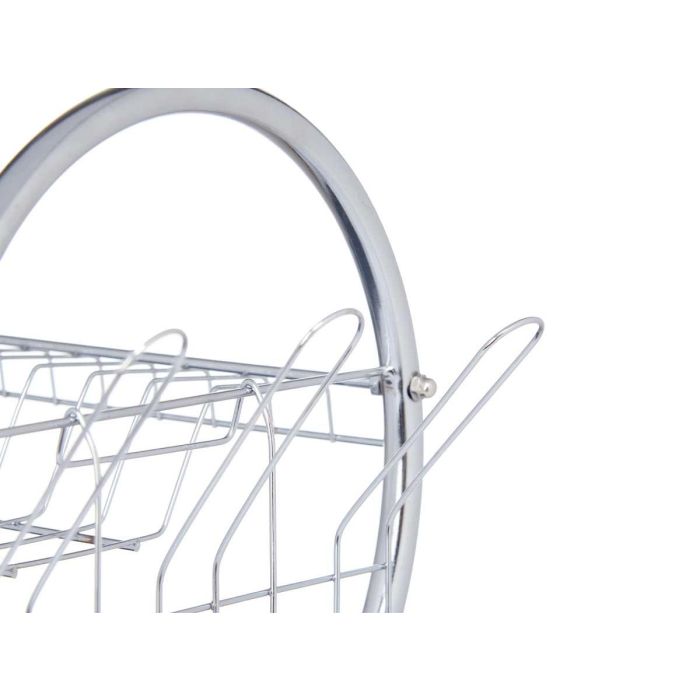 Escurreplatos Kinvara 2 pisos cromado blanco 40x11.5x26.5 cm (6 Unidades) 3 Escurreplatos Kinvara 2 pisos cromado blanco 40x11.5x26.5 cm (6 Unidades) 3