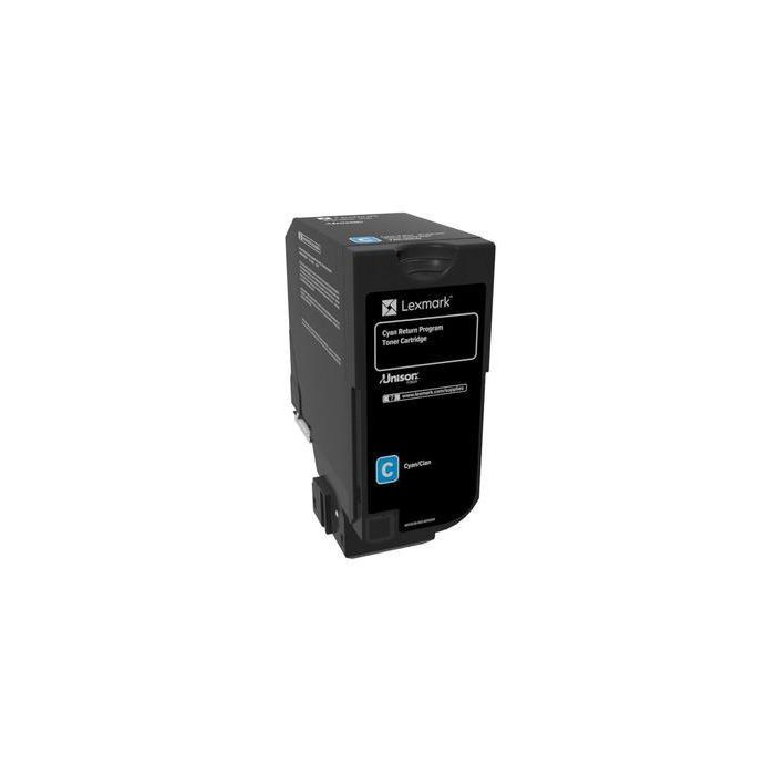 Lexmark Cartucho de Tóner Cian Return Programme para CS720, CS725, CX725