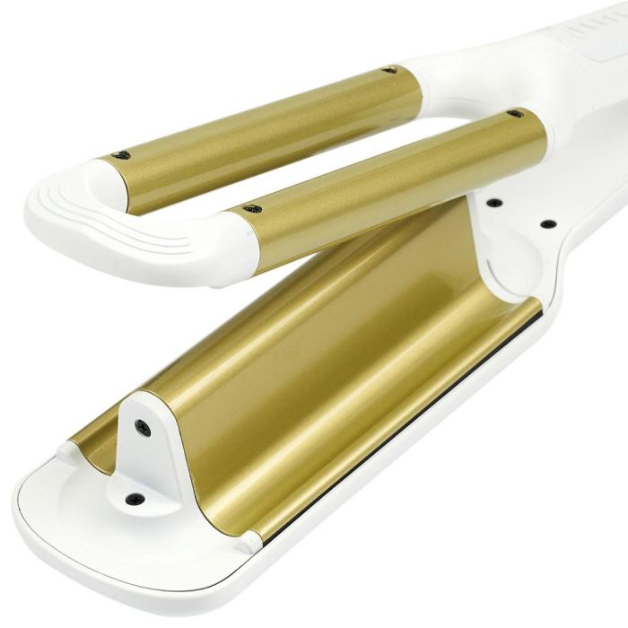 Cosmetic Club Plancha de Pelo Ondas de Cerámica y Turmalina con 4 Temperaturas hasta 120 Grados 4 Cosmetic Club Plancha de Pelo Ondas de Cerámica y Turmalina con 4 Temperaturas hasta 120 Grados 4