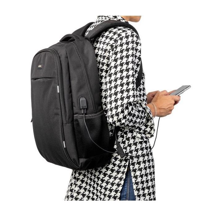 Mochila para Portátil Nilox NXBK041 15,6" Negro 6 Mochila para Portátil Nilox NXBK041 15,6" Negro 6