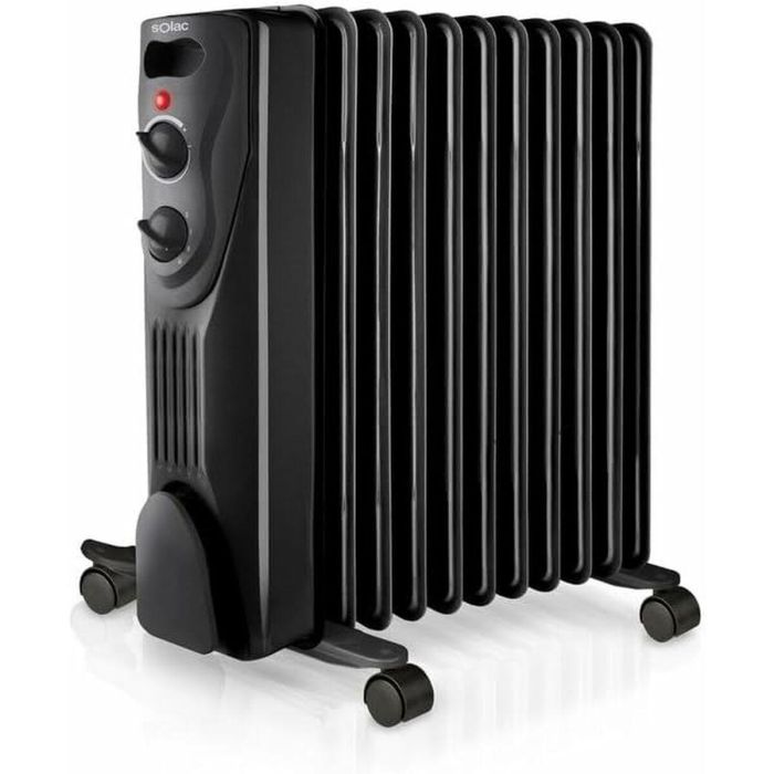 Radiador de Aceite Solac RA810 Negro 2300 W