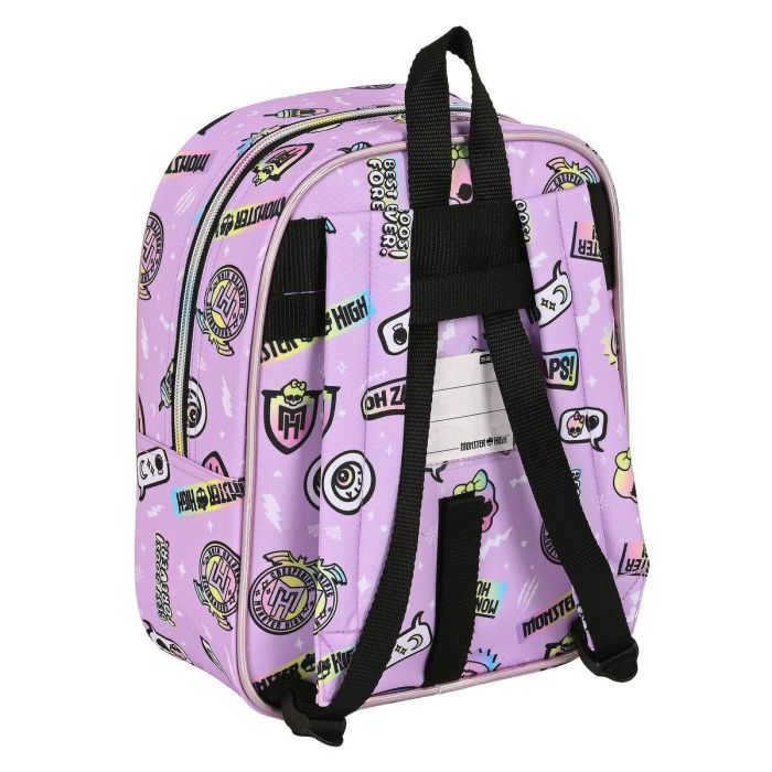 Mochila Escolar Monster High Best boos Lila 22 x 27 x 10 cm 1 Mochila Escolar Monster High Best boos Lila 22 x 27 x 10 cm 1