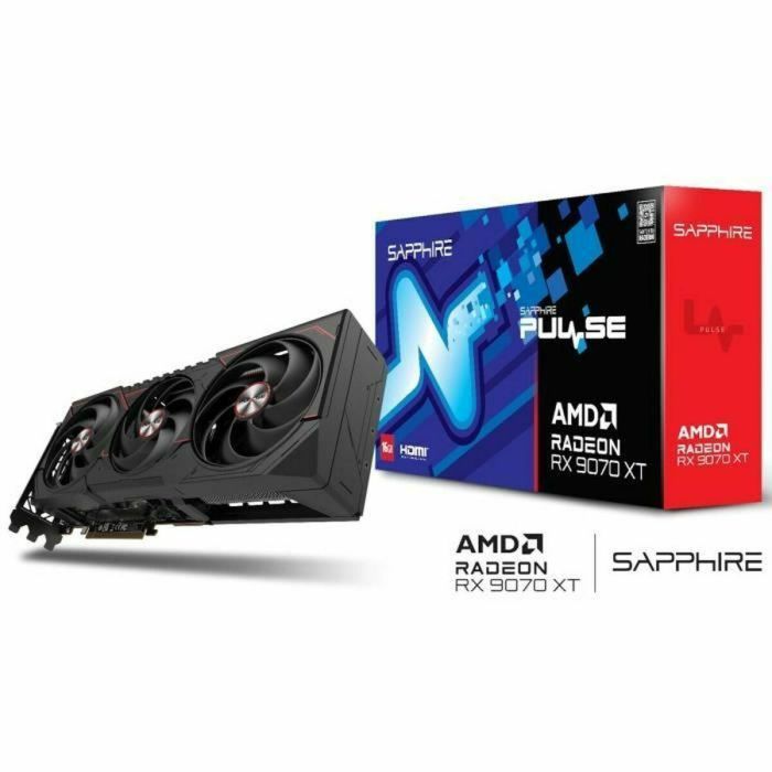 Sapphire RX 9070 XT Radeon Pulse GDDR6 16GB, PCI Express 5.0, 3 Ventiladores Tri-X, HDMI 2.1a / DisplayPort 2.1a 18 Sapphire RX 9070 XT Radeon Pulse GDDR6 16GB, PCI Express 5.0, 3 Ventiladores Tri-X, HDMI 2.1a / DisplayPort 2.1a 18