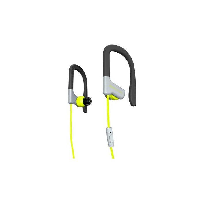 Energy Sistem Auriculares Deportivos Sport 1 - Resistencia al Sudor y Salpicaduras, Micrófono Integrado, Diseño Secure-Fit, Almohadillas Intercambiables