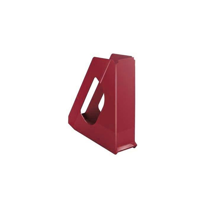 Revistero Plastico Esselte Europost 72Mm Opaco Rojo
