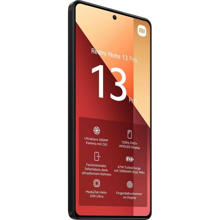 Smartphone Xiaomi Redmi Note 13 Pro 6,67" 8 GB RAM 256 GB Negro 8