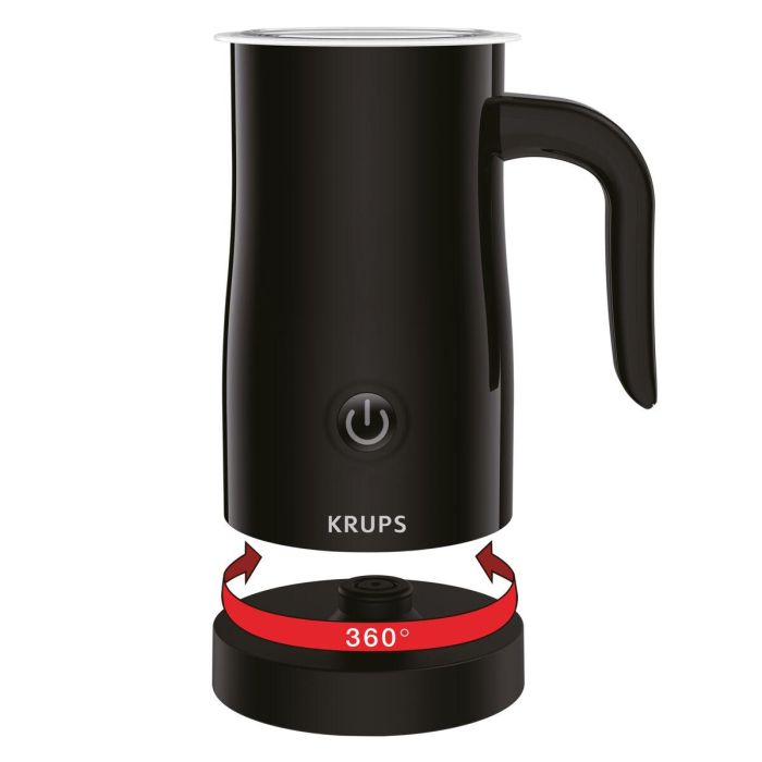 Espumador de Leche Krups XL1008 Negro 500 W 150 ml 4 Espumador de Leche Krups XL1008 Negro 500 W 150 ml 4