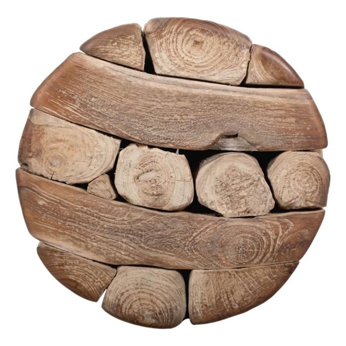 Mesita Auxiliar Item Home DKD Home Decor Natural 40 x 45 x 40 cm 3 Mesita Auxiliar Item Home DKD Home Decor Natural 40 x 45 x 40 cm 3