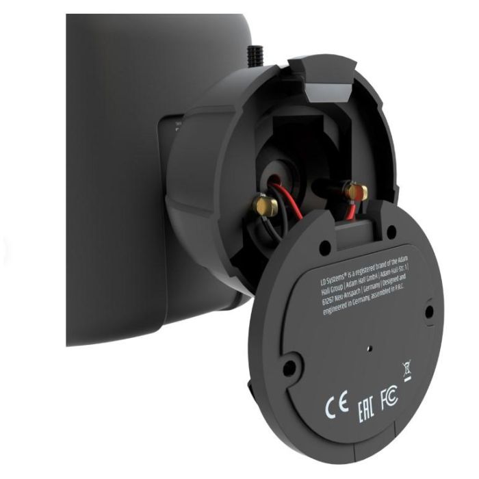 LD Systems Integration Serie Dqor (LDDQOR3B) 3" Two-Way Passive Indoor/Outdoor Installation Loudspeaker 8 Ohm, Black (Pair) Warranty 5 Years (Pu3) 1 LD Systems Integration Serie Dqor (LDDQOR3B) 3" Two-Way Passive Indoor/Outdoor Installation Loudspeaker 8 Ohm, Black (Pair) Warranty 5 Years (Pu3) 1