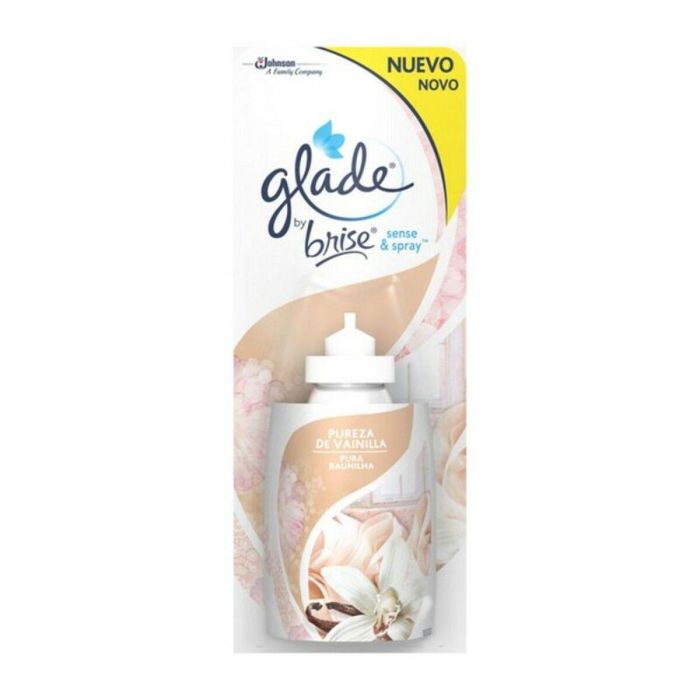 Glade Brise Sense & Spray Recambio Ambientador Automático Vainilla para Hogar - Crea un Ambiente Acogedor, 1 Unidad Glade Brise Sense & Spray Recambio Ambientador Automático Vainilla para Hogar - Crea un Ambiente Acogedor, 1 Unidad