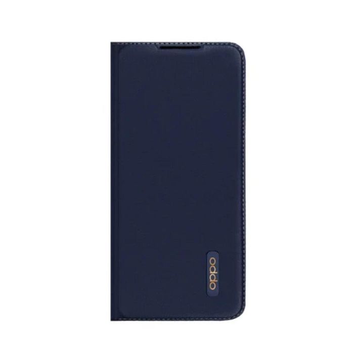 OPPO A91 Funda Protectora PU Azul - 3061730