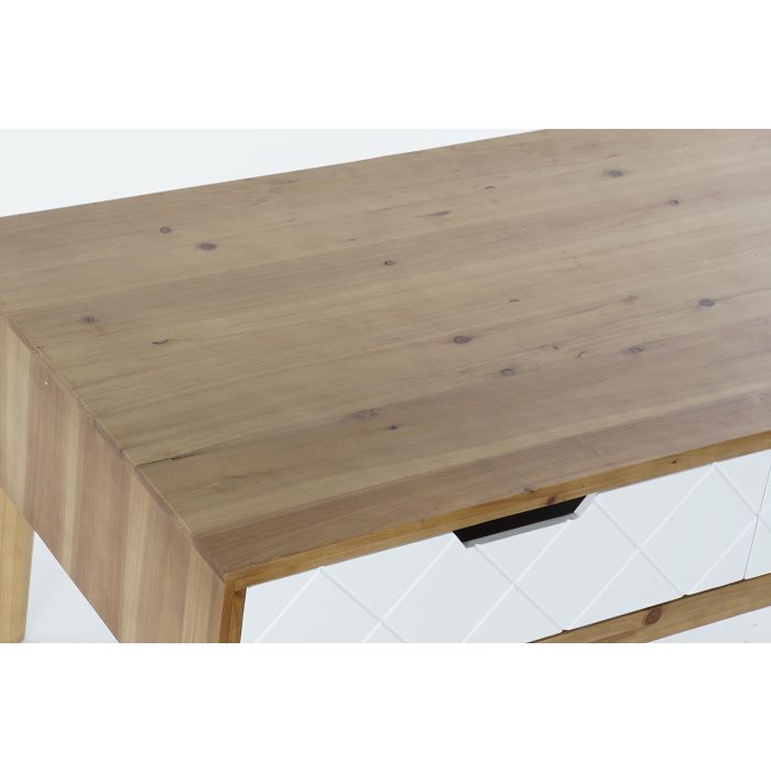 Mesa Centro Moderno DKD Home Decor Marron Blanco 55 x 46 x 105 cm 4 Mesa Centro Moderno DKD Home Decor Marron Blanco 55 x 46 x 105 cm 4