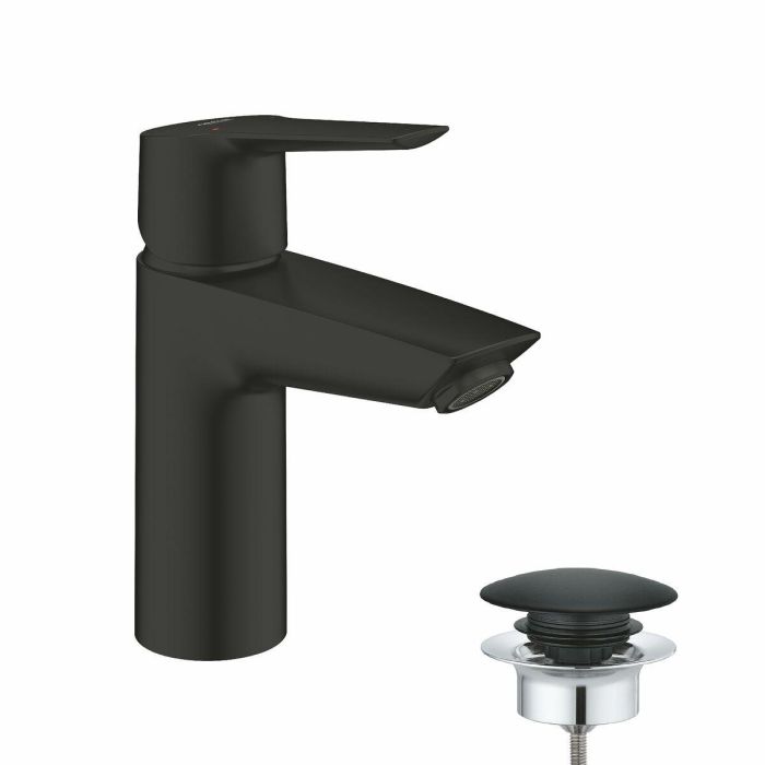 GROHE Mezclador monomando de lavabo 235502432 - Negro mate Talla S - Caño estándar con ahorro de agua 5 GROHE Mezclador monomando de lavabo 235502432 - Negro mate Talla S - Caño estándar con ahorro de agua 5