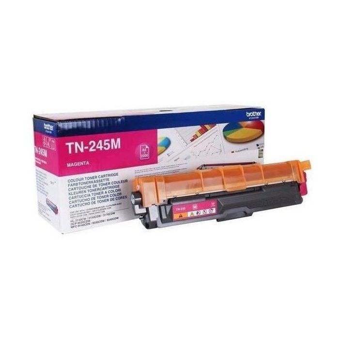 Toner Brother Tn-245M 2200 Pag Hl3140Cw-3150Cdw-3170Cdw Dcp9020Cdw-Mfc9140Cdn -9330Cdw-9340Cdw Magenta