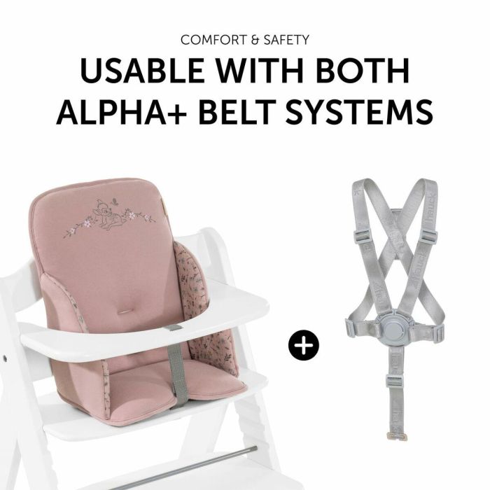Hauck AAAPN65432 Reductor de Trona Antideslizante - Diseño Bambi Rose para Comodidad del Bebé 8