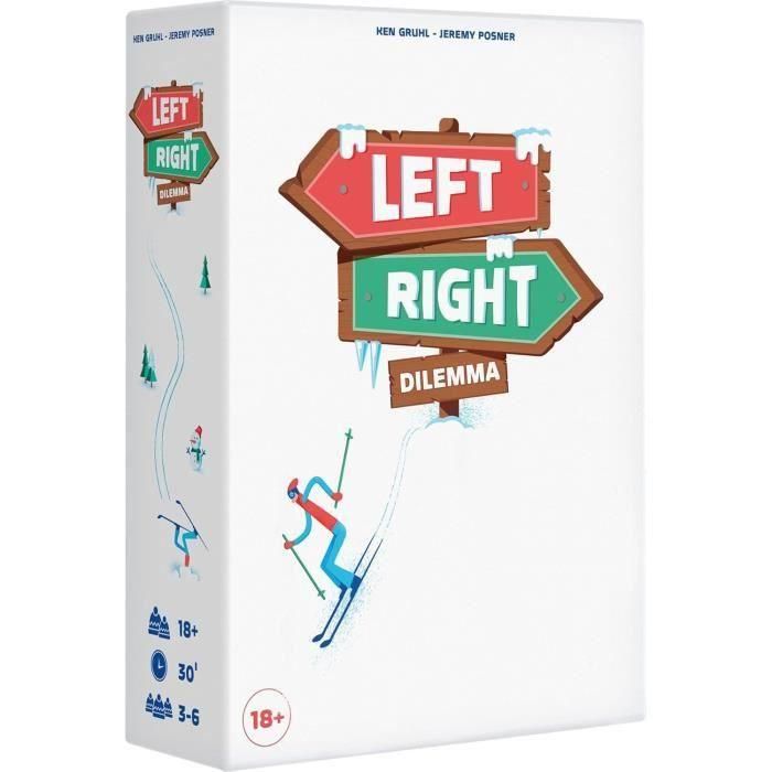 Asmodee ASM5407007460113 Dilema izquierda derecha
