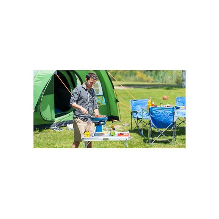 CAMPINGAZ Party Grill 200 CV - Cocina de Camping a Gas, Parrilla, 2000 W, Encendido Piezo, Color Azul