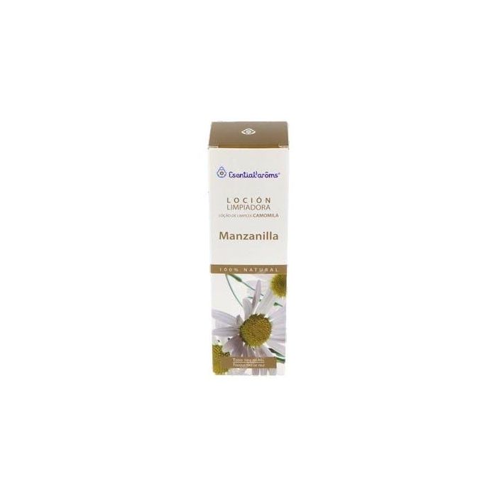 Esentialaroms Loción Limpiadora de Manzanilla 100ml. Limpia, Equilibra y Calma la Piel, Para Todo Tipo de Pieles.