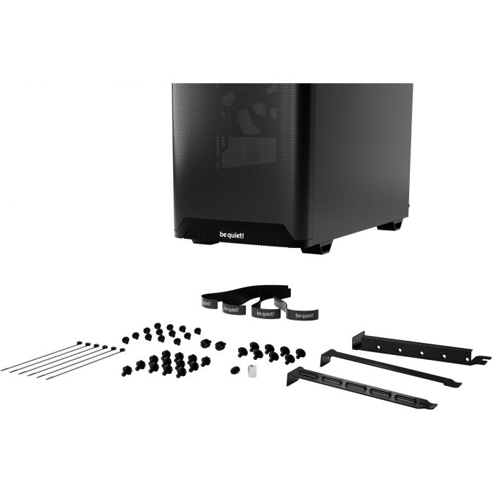 be quiet! PURE BASE 501 Airflow Black Caja PC Midi Tower ATX con 2 Ventiladores 140mm y USB 3.2 Tipo C Negro 6