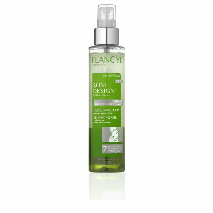 Elancyl Slim Design Aceite Anticelulítico Corporal Bifásico Antiestrías y Reafirmante con Cafeína y Camelina para Mujer 150 ml Elancyl Slim Design Aceite Anticelulítico Corporal Bifásico Antiestrías y Reafirmante con Cafeína y Camelina para Mujer 150 ml