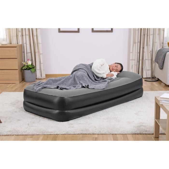 Bestway BES6941607329481 Cama Hinchable Tritech 1P - 1 Plaza, 191x97x46 cm - Bomba Eléctrica Integrada 4 Bestway BES6941607329481 Cama Hinchable Tritech 1P - 1 Plaza, 191x97x46 cm - Bomba Eléctrica Integrada 4
