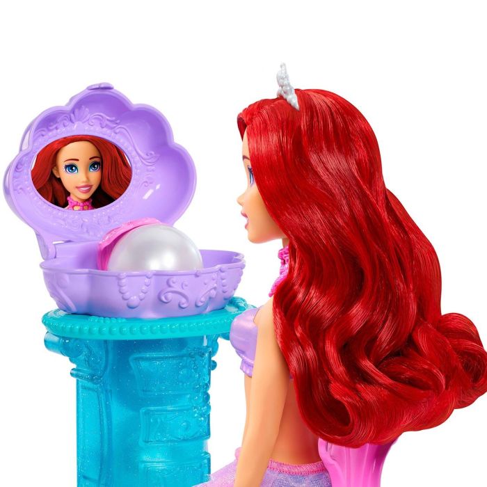 Muñeca Ariel Con Tocador Jbf86 Disney Princess 2