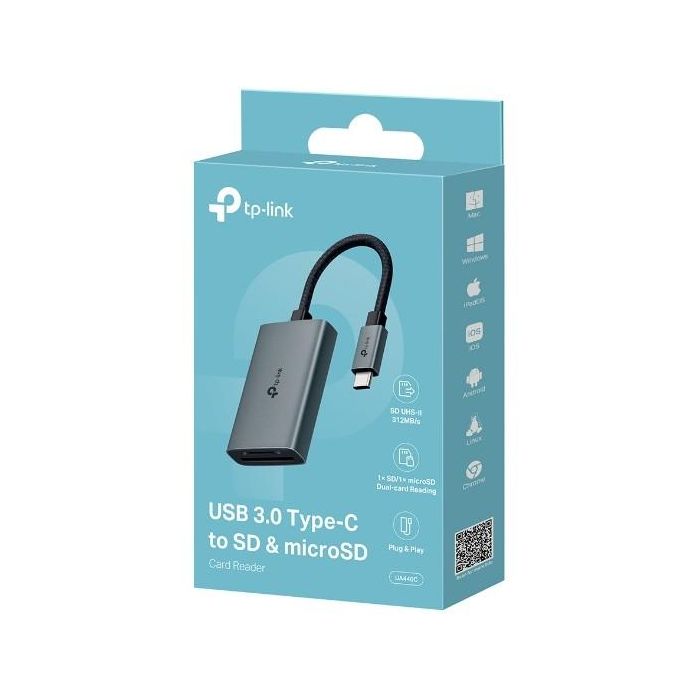 TP-Link HUB UA440C USB-C to SD & microSD 3