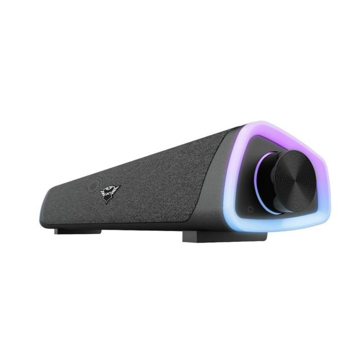Trust Gaming 24482 Barra de Sonido Gaming GXT 620 Axon con Iluminación RGB, 12W, Sonido 2.0 para PC, Portátil y Móviles 1