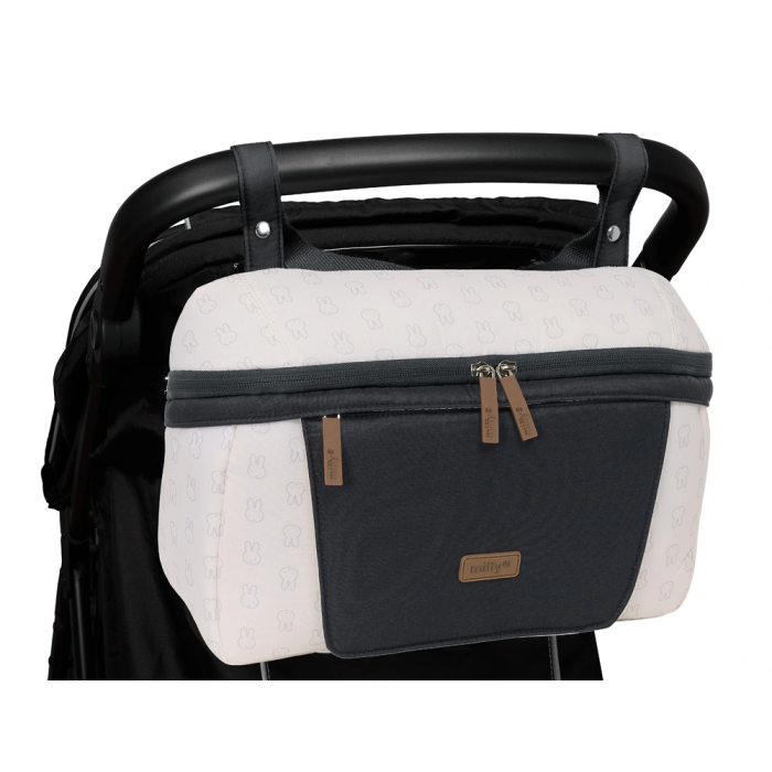 Safta Bolso Miffy Mum "Moon" para Carrito de Bebé, Recambiable y Repelente, 34x23x10 cm 5