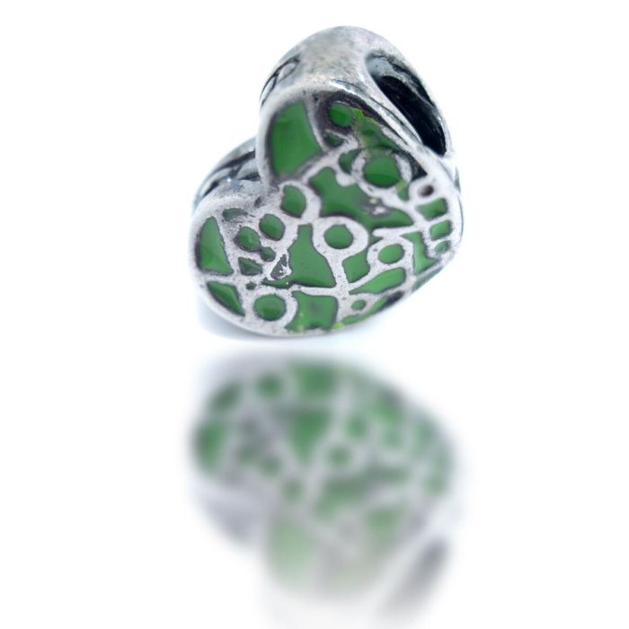 Abalorio Mujer Viceroy VMM0098-03 Verde 1 cm 1 Abalorio Mujer Viceroy VMM0098-03 Verde 1 cm 1