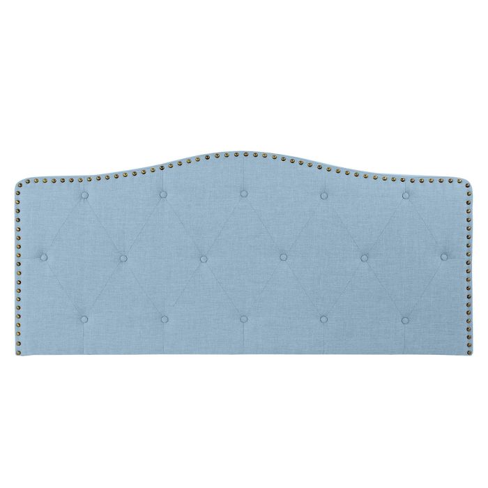 Cabecero Cama Tradicional DKD Home Decor Azul Celeste 6 x 68 x 146 cm Cabecero Cama Tradicional DKD Home Decor Azul Celeste 6 x 68 x 146 cm