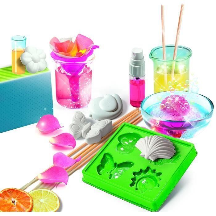 Clementoni Science & Jeu Mi Primera Caja de Belleza: Juego Científico para crear jabones con moldes de conchas y mariposas, y perfumes. 1 Clementoni Science & Jeu Mi Primera Caja de Belleza: Juego Científico para crear jabones con moldes de conchas y mariposas, y perfumes. 1