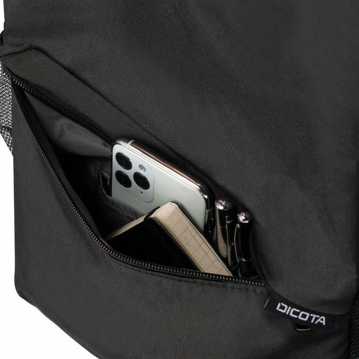 Mochila para Portátil Dicota D32086-RPET Negro 4 Mochila para Portátil Dicota D32086-RPET Negro 4