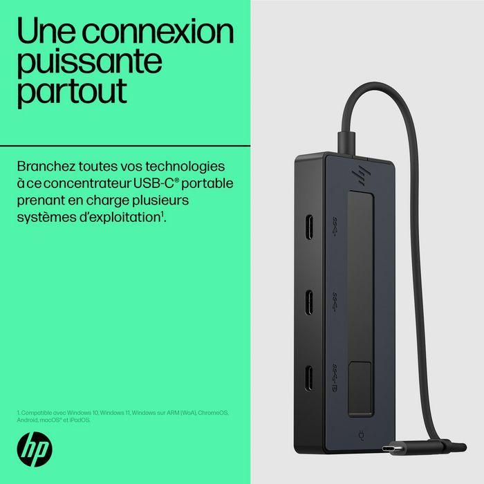 HP USB-C Multiport Hub 4K Portátil | Adaptador Versátil con Conexión USB-C para Carga, Pantalla y Multi-OS 12 HP USB-C Multiport Hub 4K Portátil | Adaptador Versátil con Conexión USB-C para Carga, Pantalla y Multi-OS 12