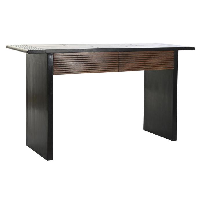 Consola DKD Home Decor Marrón oscuro Acacia 140 x 40 x 76 cm