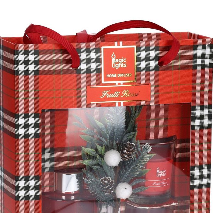 Magic Lights Estuche mikado difusor + 2 velas frutos rojos - Ambientador mikado con aromas frutos rojos 1 Magic Lights Estuche mikado difusor + 2 velas frutos rojos - Ambientador mikado con aromas frutos rojos 1