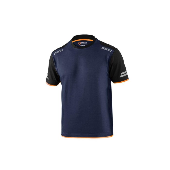 Camiseta de Manga Corta Hombre Sparco TW Azul Naranja Azul oscuro 0 Camiseta de Manga Corta Hombre Sparco TW Azul Naranja Azul oscuro 0