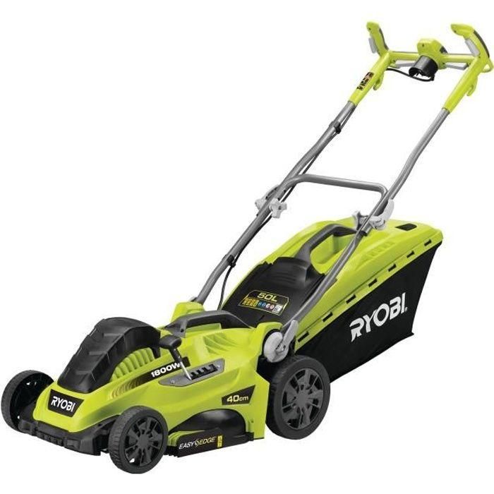 Cortacésped eléctrico RYOBI RLM18E40H 1800W corte 40cm