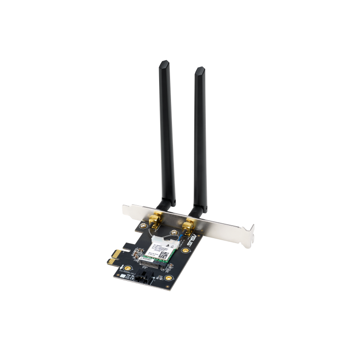 Asus Tarjeta de Red Inalámbrica PCI Express PCE-BE6500 WiFi 7 6500Mbps 2.4/5/6GHz Bluetooth 5.4 4