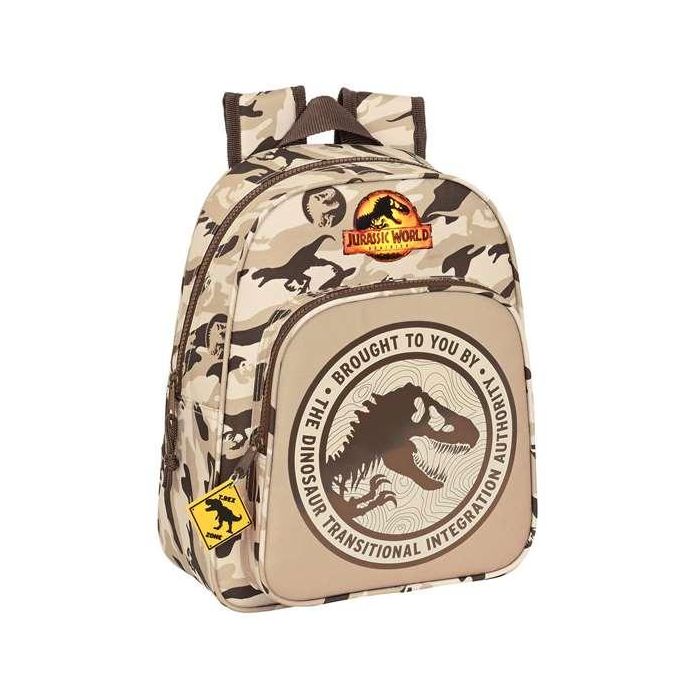 Mochila Escolar Jurassic World Dominion Marrón (27 x 33 x 10 cm) 4 Mochila Escolar Jurassic World Dominion Marrón (27 x 33 x 10 cm) 4