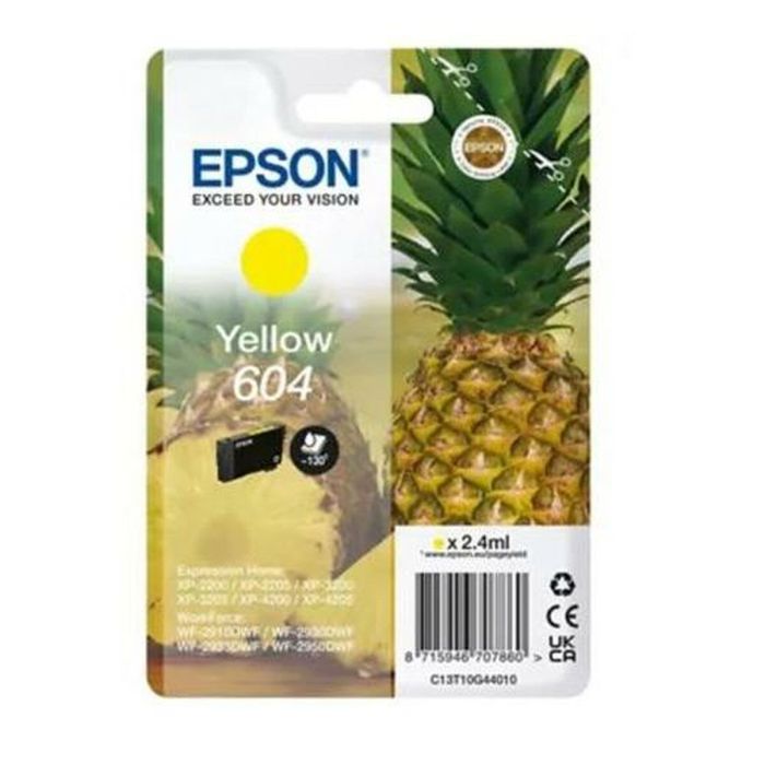 Cartucho de Tinta Original Epson XP-2200 WF-2910DWF Amarillo Negro (10 Unidades) 1