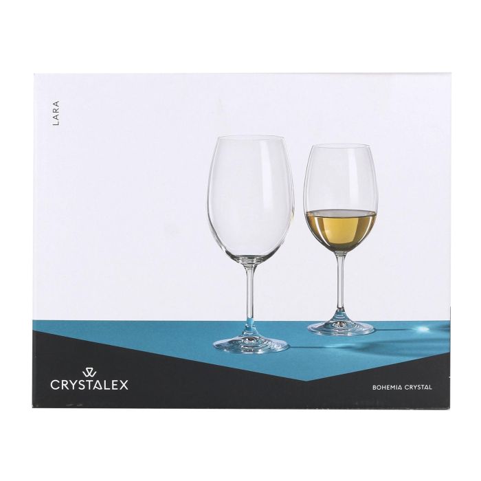 Bohemia Set de 6 Copas de Cristal Lara 540 cc (8 Cajas) 1